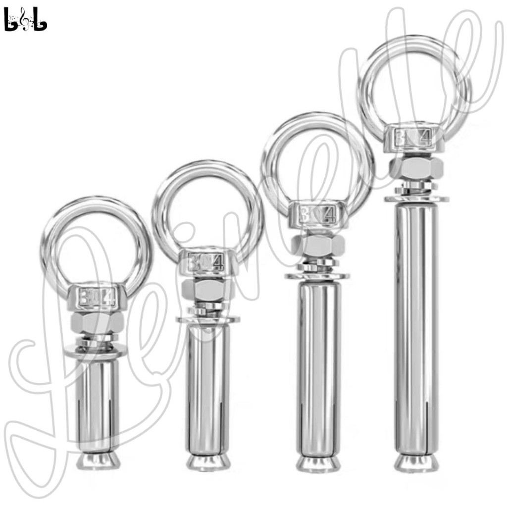 M6 M8 M10 Lifting Eye Dyna Bolt Anchor SS304