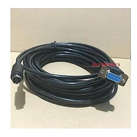 KABEL SERIAL RS232 DB9 PIN FEMALE TO 8 PIN MINI DIN MALE ASSEMBLY 7M