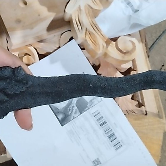 Bilah Keris Lurus Mentahan Bahan Besi Tempa Bakalan Pusaka Tosan Aji Murah