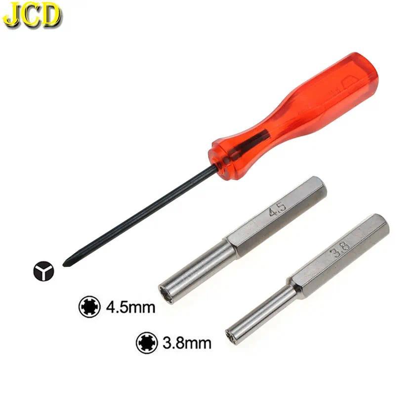Set Mata Obeng Keamanan Aksesoris Gaming 3.8mm / 4.5mm / Y Alat Obeng untuk Membuka Kartrid untuk N6