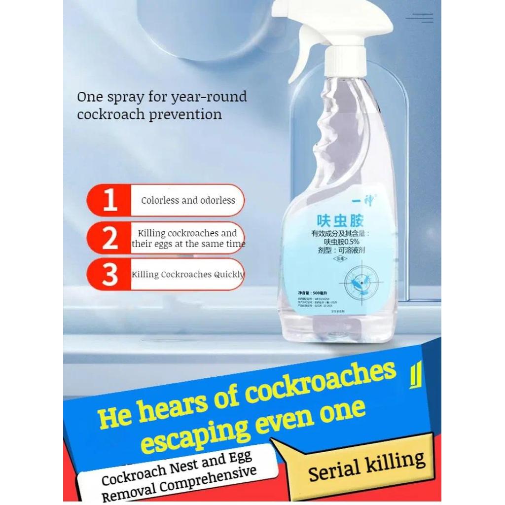 Semprotan kecoa tahan lama, pembersih kecoa rumah tangga, obat kecoa dapur, semprotan kecoa.