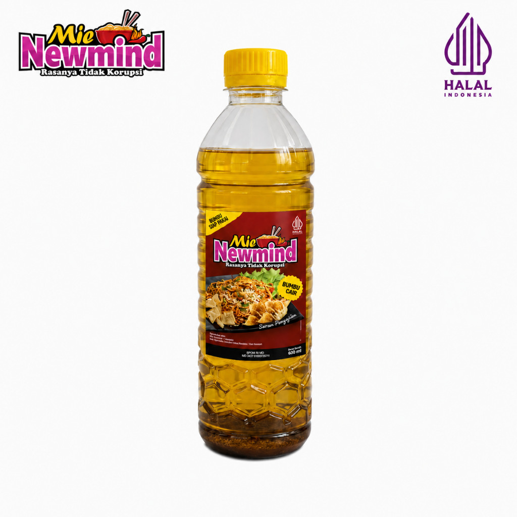 Bumbu Cair Mie Newmind 600ml ala Bumbu Mie Gacoan | Wizzmie | Mie Kober