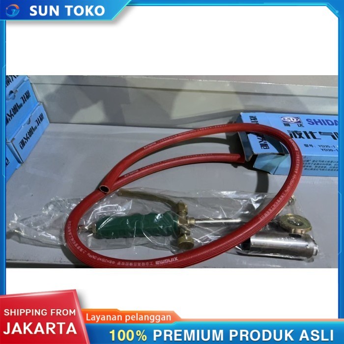 Blow Torch Gas LPG 1.2M – Alat Bakar Serbaguna dengan Selang Panjang, Welding Torch