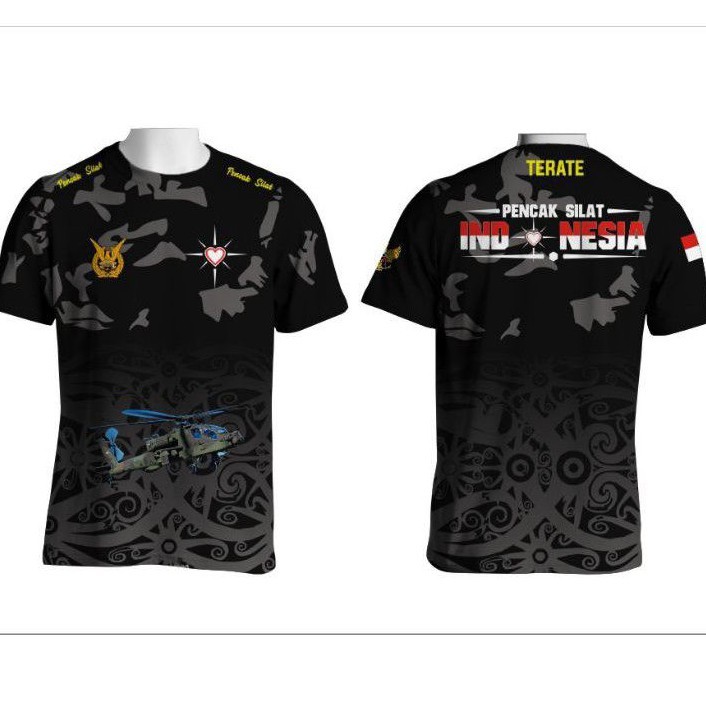 Jersey PSHT TNI Polri Kaos PSHT Simpel XL