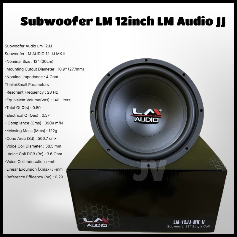 Subwoofer LM 12 Inch LM Audio JJ