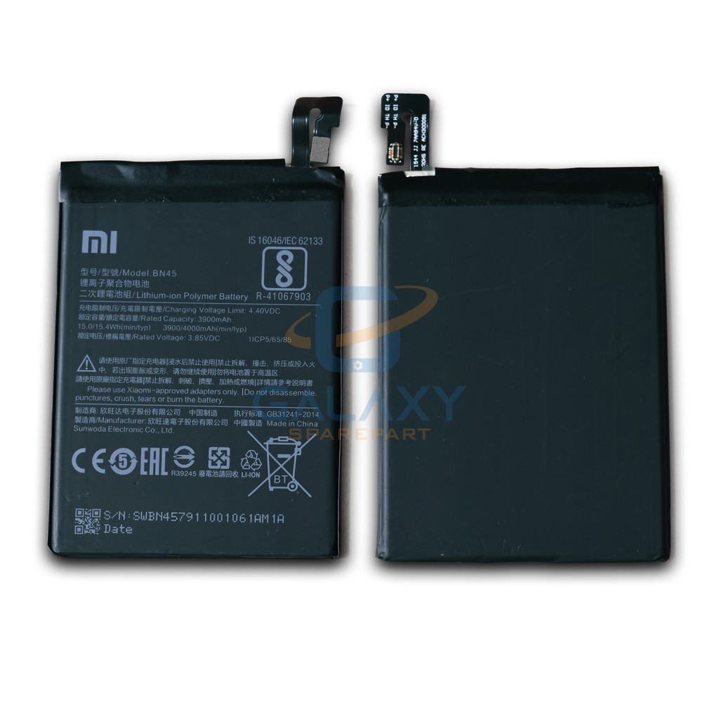 Batre Baterai Batere Xiaomi Redmi Note 5 Note 5 Pro BN45 / Batre Xiaomi Redmi Note 5 BN45 / Baterai 