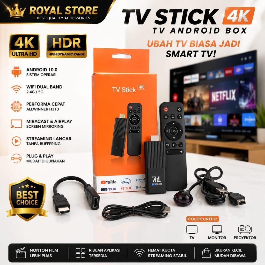 TV ANDROID BOX /SMART ANDROID TV STIK