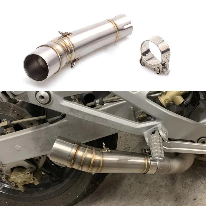 NC700 NC750X NC750 Motorcycle Exhaust Middle pipe Link Pipe FOR HONDA NC 700 NC750S NC700S 2012 TO 2
