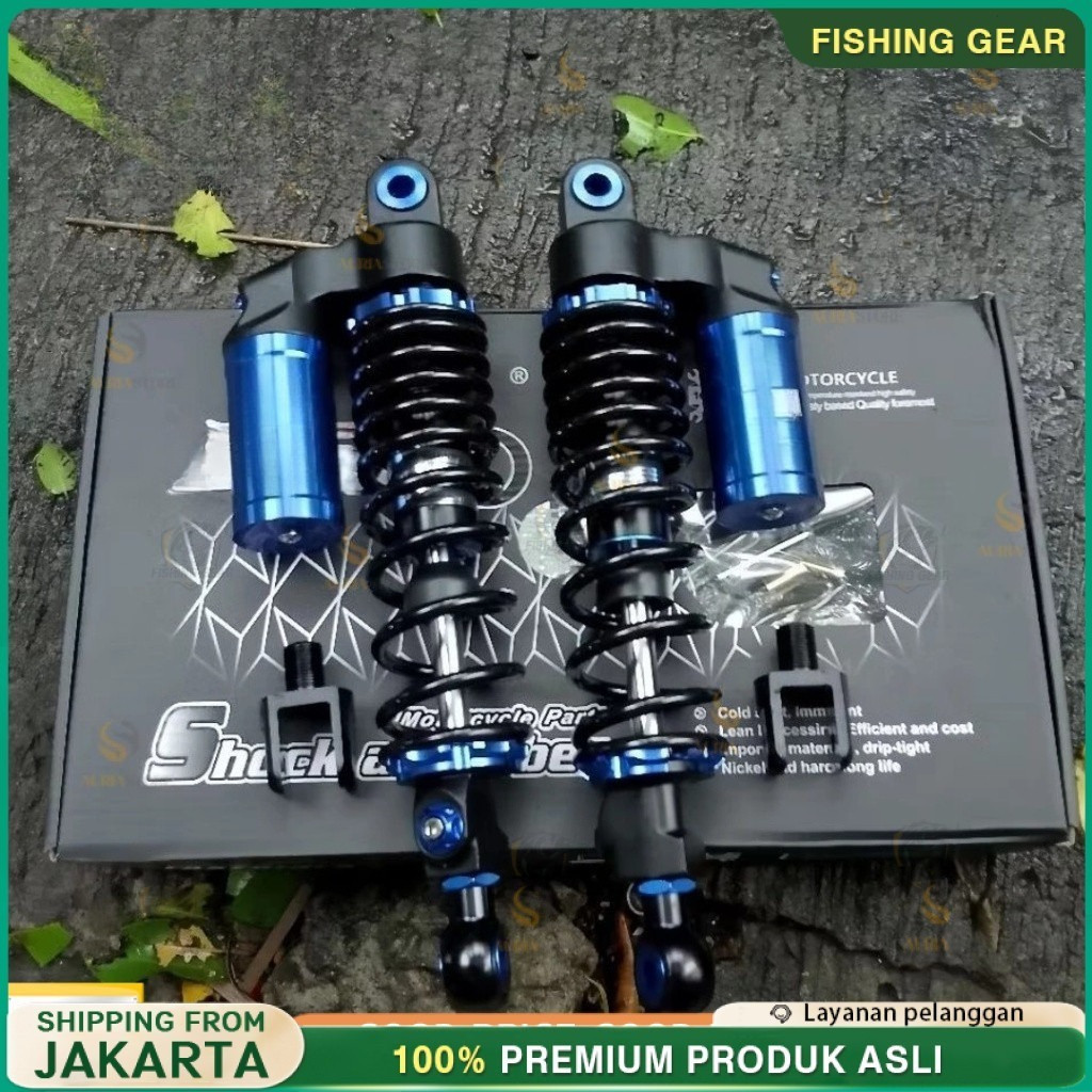SHOCKBREAKER BELAKANG TABUNG ATAS 82 UK 280MM 320MM 340MM SHOCK UNIVERSAL BEBEK MATIC DOUBLE SHOCK S