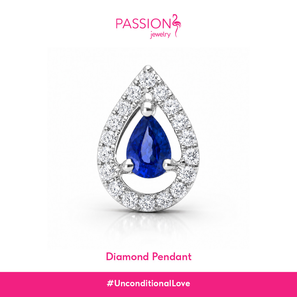 Passion Jewelry - Liontin Berlian Wanita Emas 18K LWSS0024