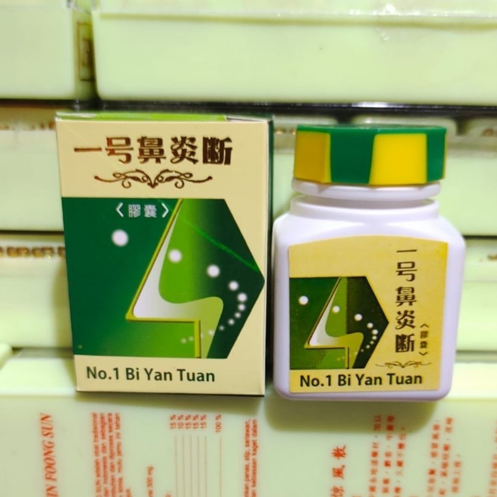 Herbal Cina~ IDR ASLI ORIGINAL BPOMM BI YUAN TAN BUAT PILEK BATUK PILEK SINUSITIS