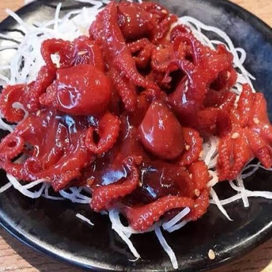 Chuka Idako 2kg - Seasoned Baby Octopus Salad Gurita Kecil Halal