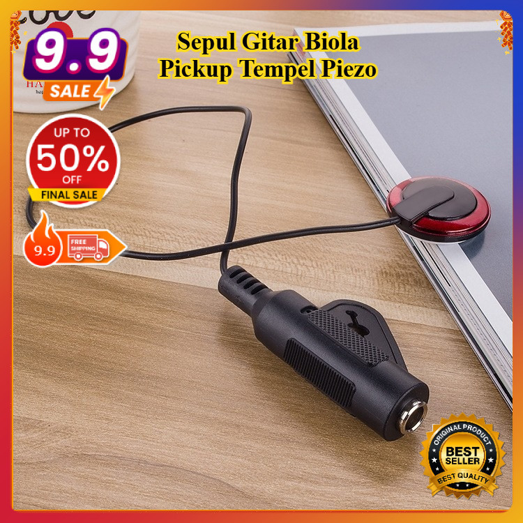 Sepul Gitar Pickup Tempel Piezo Biola