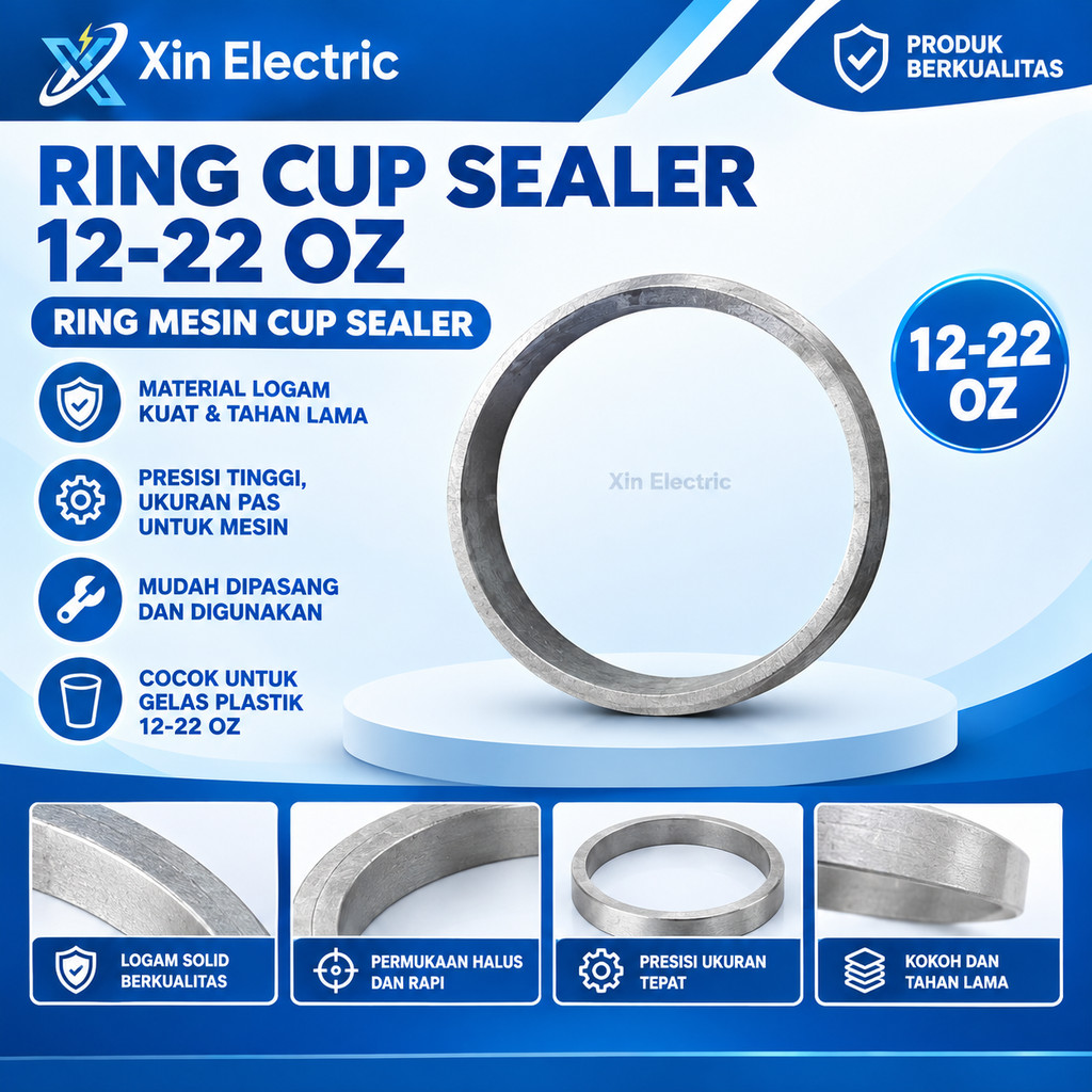 ring cup sealer universal 12-22 oz cetakan gelas mesin press cup sealer manual otomatis