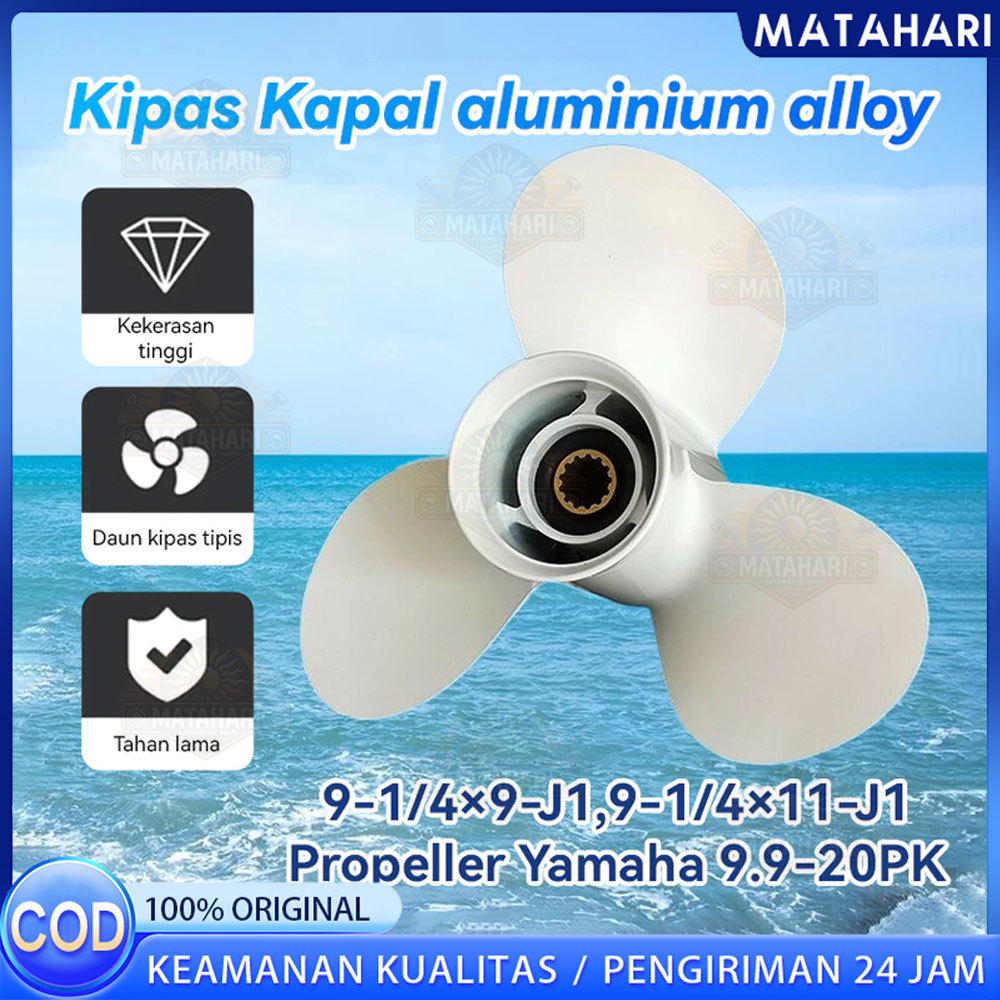 Kipas Speed  Kipas Speedboat  Baling Speedboat Propeller untuk Mesin Tempel Yamaha 15 PK