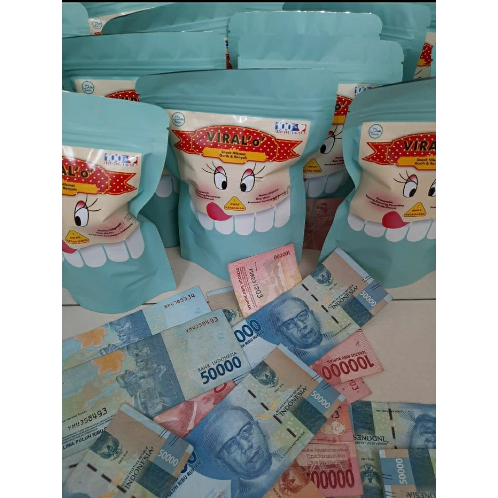 Snack Viralo Ori Berhadiah Murah Isi 1 Ciki