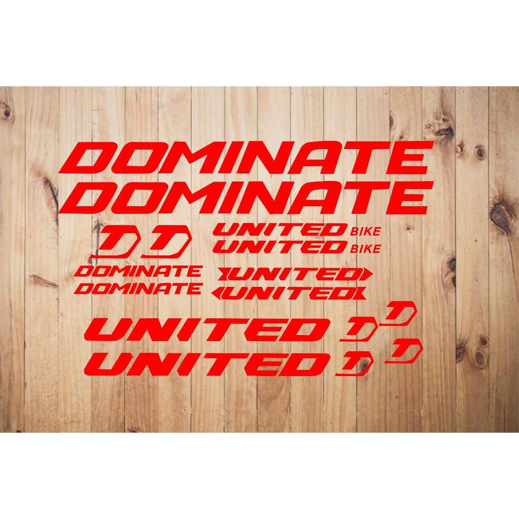 stiker sepeda dominate cutting