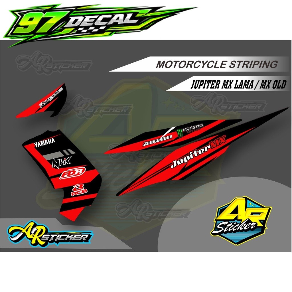 Striping Jupiter Mx Old / Striping Mx Lama / Sticker Jupiter Mx / Striping Mx Old / Stripping Stiker