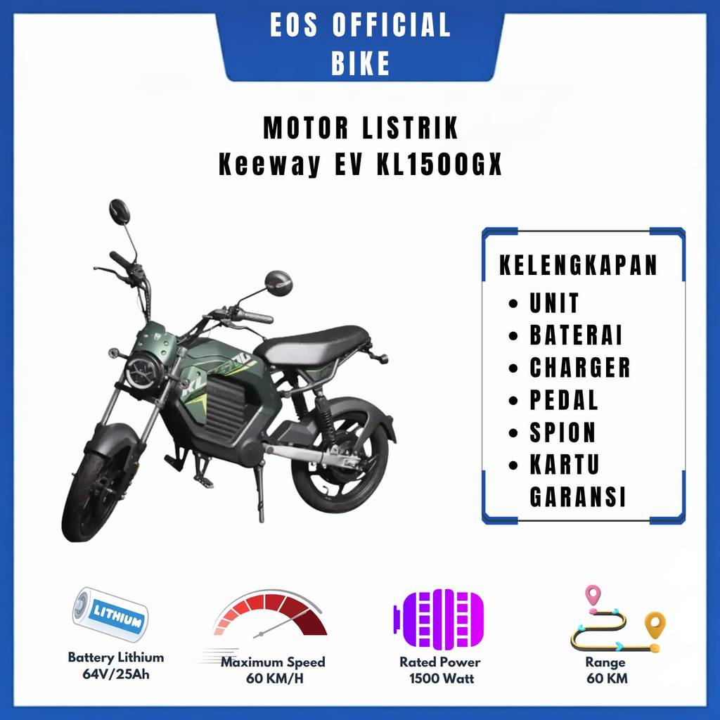 MOTOR LISTRIK YADEA, IMOTO, KEEWAY, AIMA SUDAH DENGAN FAKTUR