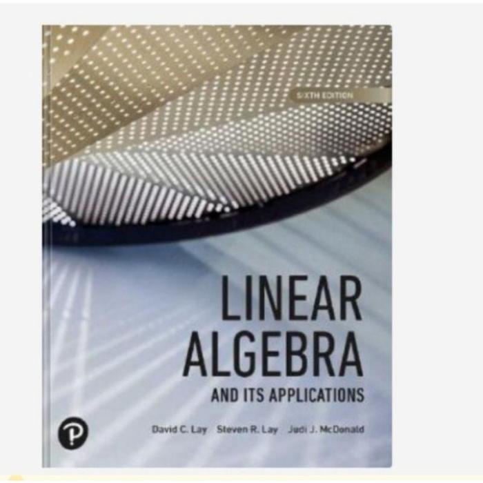 buku fisik Buku Linear Algebra and its Applications