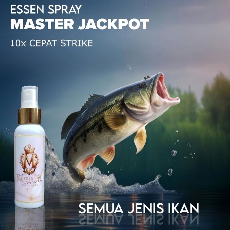Essen Spray Ikan Nila Liar Media Lumut Master Jackpot Essen Umpan Mancing Paling Ampuh