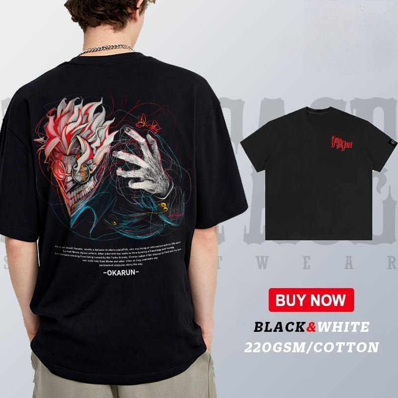 Anime shirt | dandadan | Original graffiti style design T-shirt | Unisex | cotton shirt