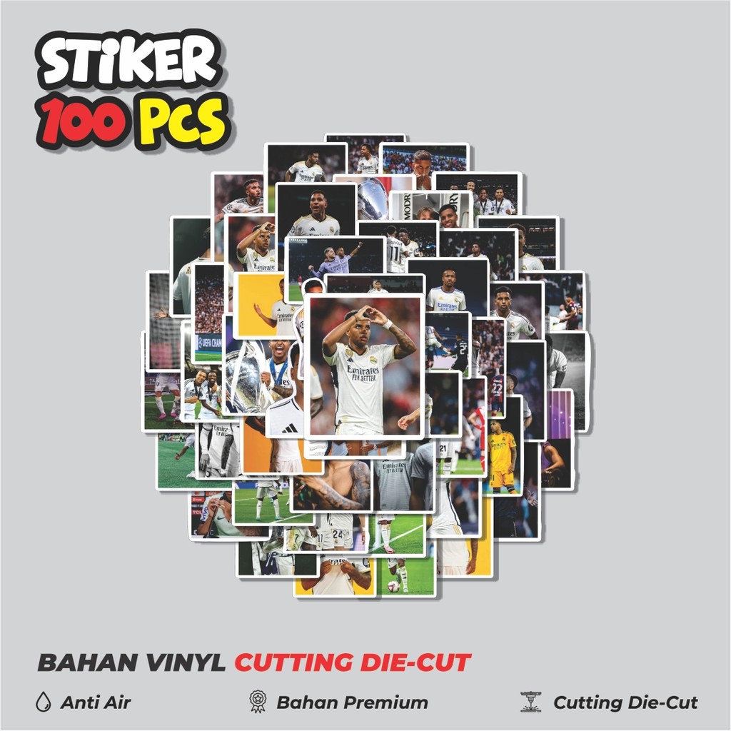 

Terbaru! 50 pcs Stiker RM Rodrygo V2 Dekorasi Lucu Kreatif untuk Notebook, Skateboard, HP