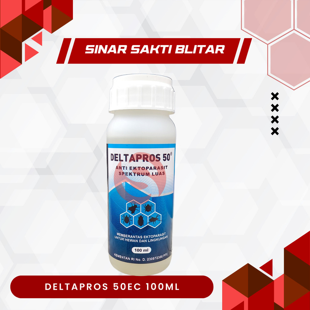 DELTAPROS 100ML VADCO - Obat Pembasmi Lalat & Larva Lalat Caplak Kutu Pinjal Pada Sapi Paling Ampuh