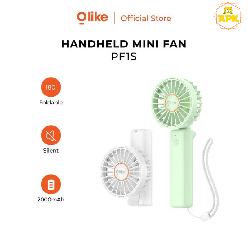 OLIKE PF1S Handheld Mini Fan 2000 Mah