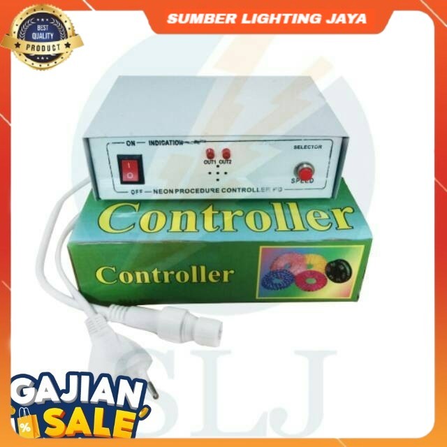 KONTROLER / FLASHER LED SELANG 3 JALUR 100M