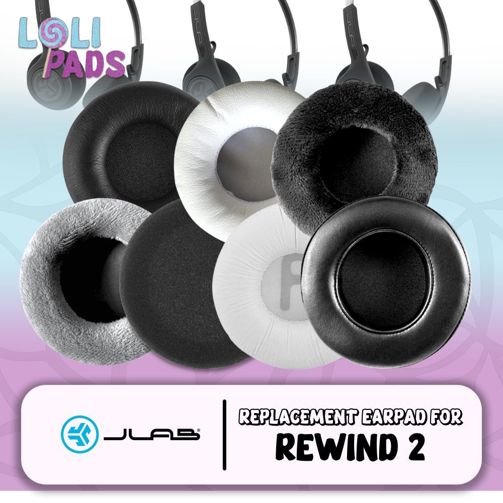 Busa Earcup Jlab Rewind 2 Rewind-2 Rewind2 Foam Premium Edition Pad Ear Cushion
