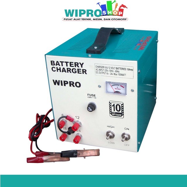 Wipro Battery Charger AHR Regular  20Amp(6 -60V)  10Amp(6 -24V)  15Amp(6 -24V)
