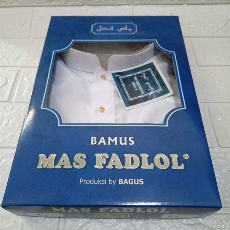 Baju koko putih Mas Fadlol  taqwa alkhidmah takwo  model malaysia kancing emas