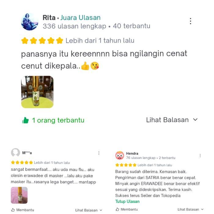 Erawadee 51 inhaler herbal PROMO MINYAK ANGIN THAILAND ORIGINAL Terlaris