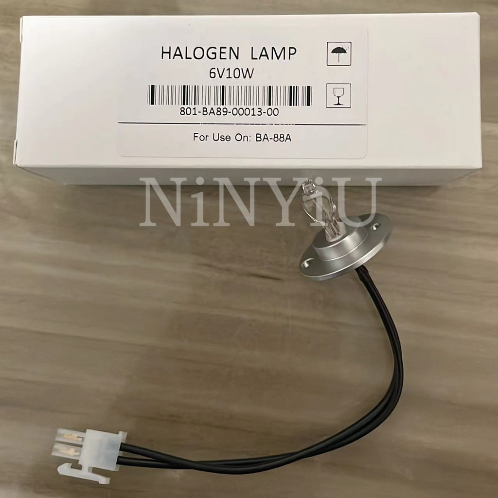 Mindray BA88A 6v10w Lamp Halogen For BA-88A Mindray 6V10W Semi-automatic Biochemical Analyzer Lamp b