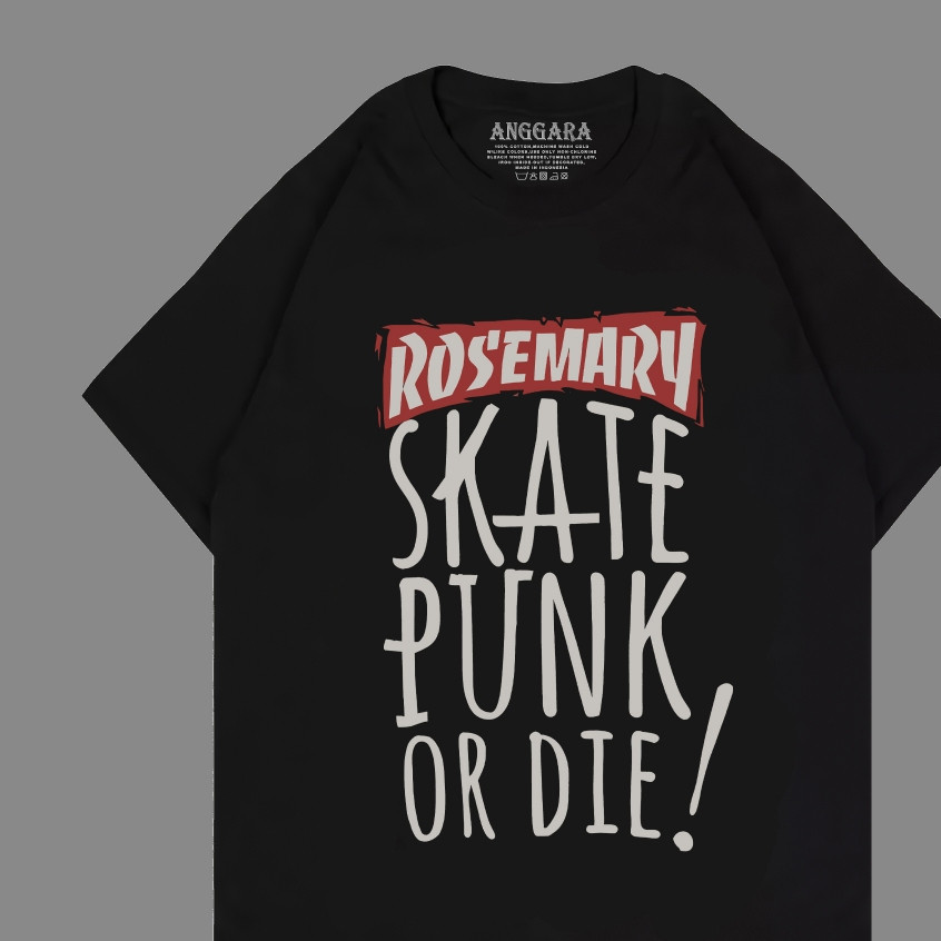 kaos rosemary skate punk or die / kaos skatepunker / kaos band rosemary