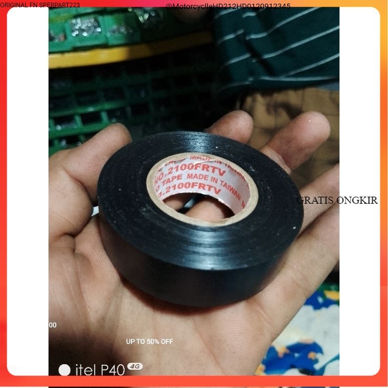 SOLASI ISOLASI ORIGINAL UNTUK KABEL BODY MOTOR - MOBIL // KABEL LISTRIK RUMAH BERGARANSI 100% New Cs