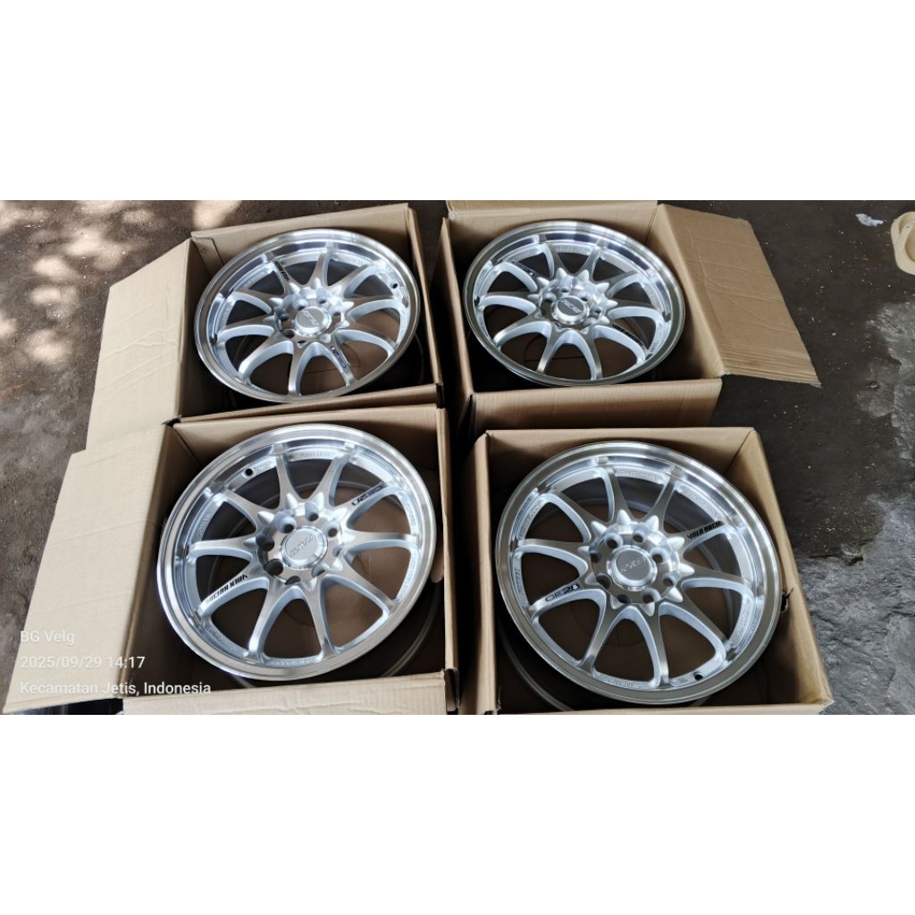 velg new ce28 ring 15 pcd 8x100/114 et 40 lebar 6,5