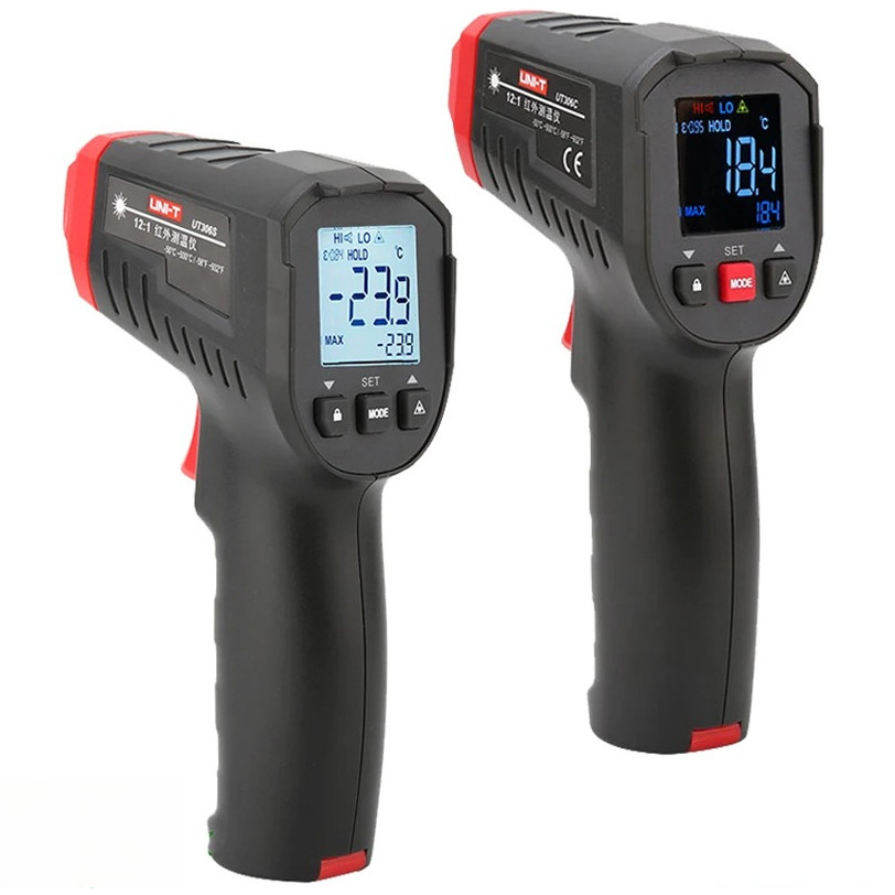 UNI-T UT306S UT306C Digital Thermometer Laser Non Contact Household Industrial Temperature  Professi