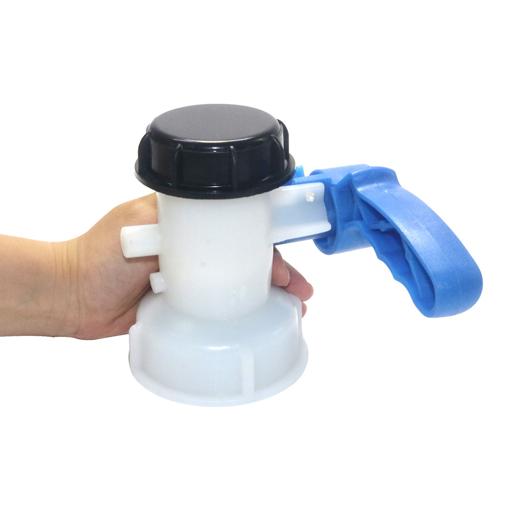 IBC 1000L Ton Barrel Valve Fitting 75mm S60 To S60x6mm IBC Tank Adapter 2inch Thread Valve Coupling 