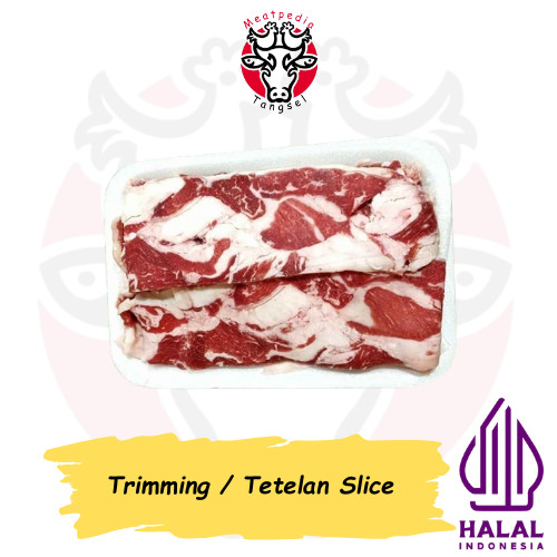Trimming Slice Sapi - Tetelan Daging Sapi Sliced 500gr