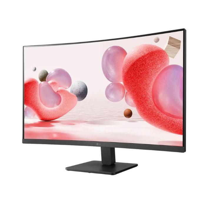 LG 32MR50C-B Monitor Curved 32 Inch VA Panel 100Hz Full HD Layar Lebar Jernih Desain Modern