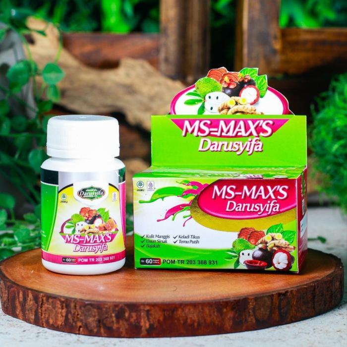 EXTARACT KULIT MANGGIS DAN SIRSAK KAPSUL MS MAXS