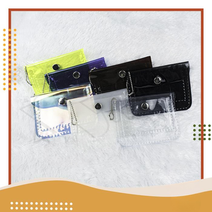 NA Dompet PVC / Dompet Mika / Dompet Kartu PVC / Pouch Kartu PVC
