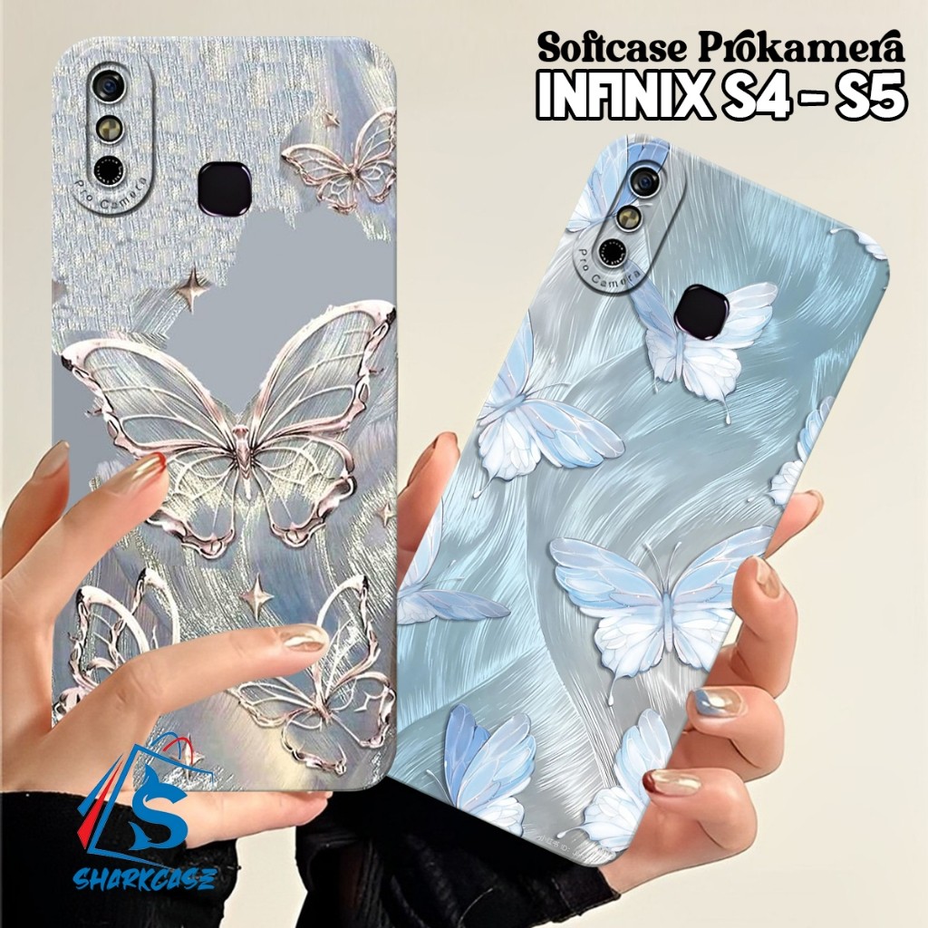 Case Infinix S4 / 3 PLUS / S5 / S5 LITE / Smart 4 / 5 / 6 / 7 / 8 / 9 Motif Hologram Aesthetic Terba