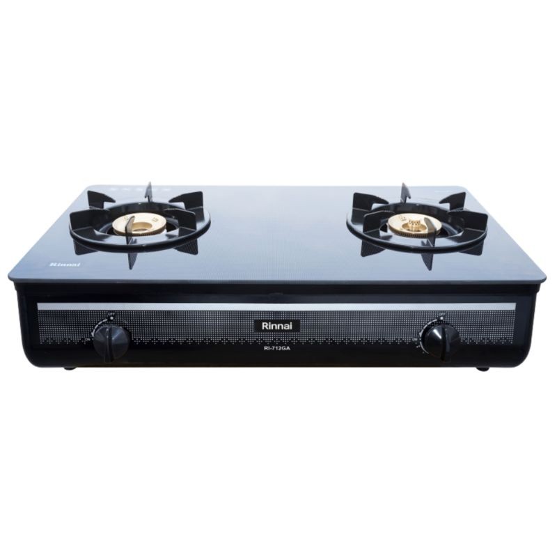 Kompor Gas Rinnai RI 712GA(B) RI 712GA(W) RI 712 GA RI 712 GAB 712 GAW Kompor gas kaca