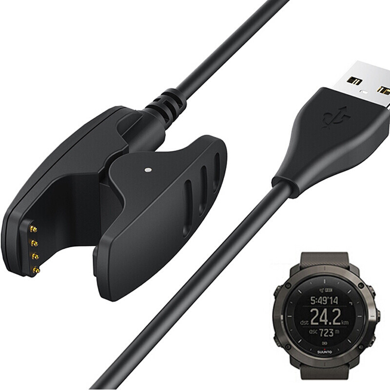 USB -arger Adapter -arging Cable for Suunto 5/3 Fitness/Spartan Trainer Wrist HR/Ambit 1/2/3/Travers