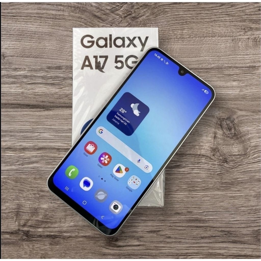 Samsung a17 hp second original versi ram 8 256gb dan 128gb siap pakai lengkap