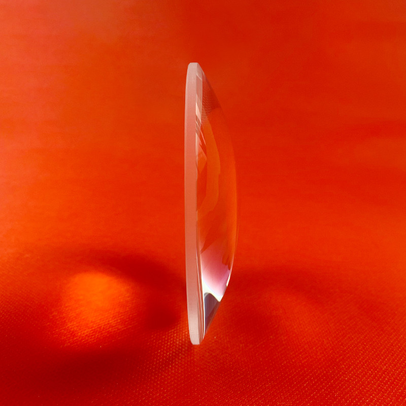 Diameter 100mm Focal Length 170mm Plano Convex Lens K9 Optical Glass Material