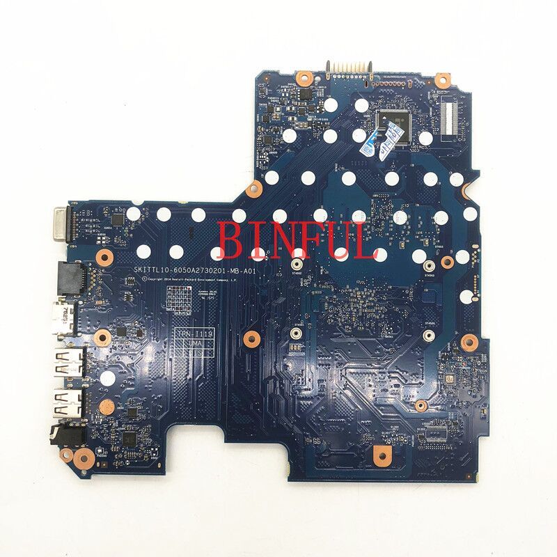 814050-001 814050-501 814050-601 For HP 14-AC Laptop Motherboard With SR29H N3050 CPU 6050A2730201-M